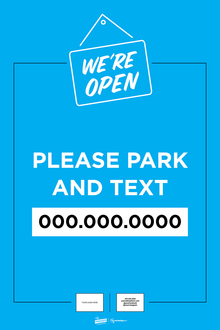 park and text