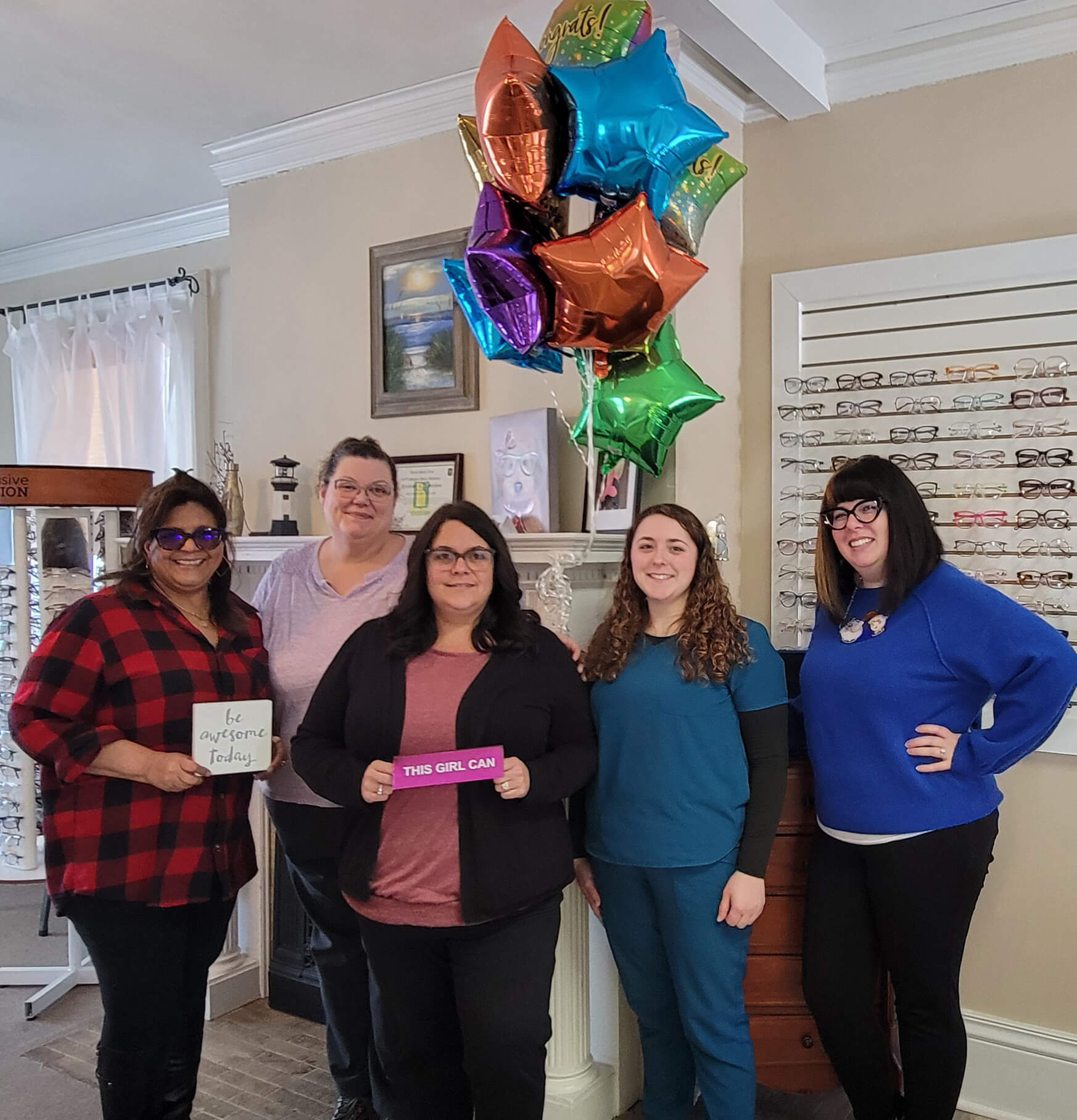 Beacon Family Eye Care staff
