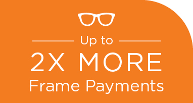 up to 2x more frame payments