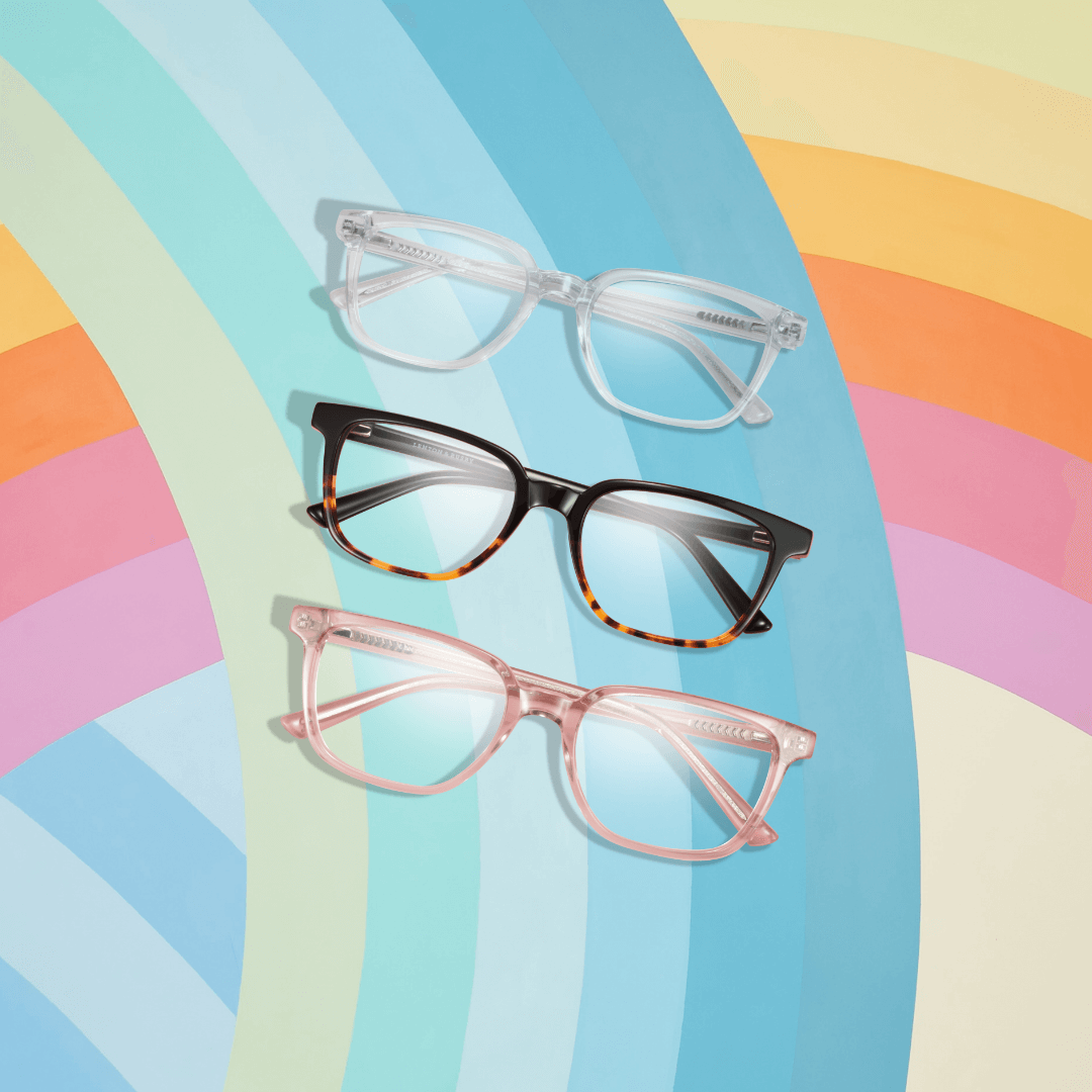 glasses rainbow